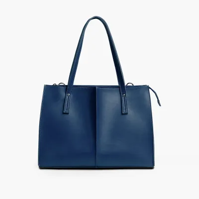 Executive Navy Blue Tote Bag